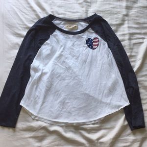 Long Sleeve Hollister Crop